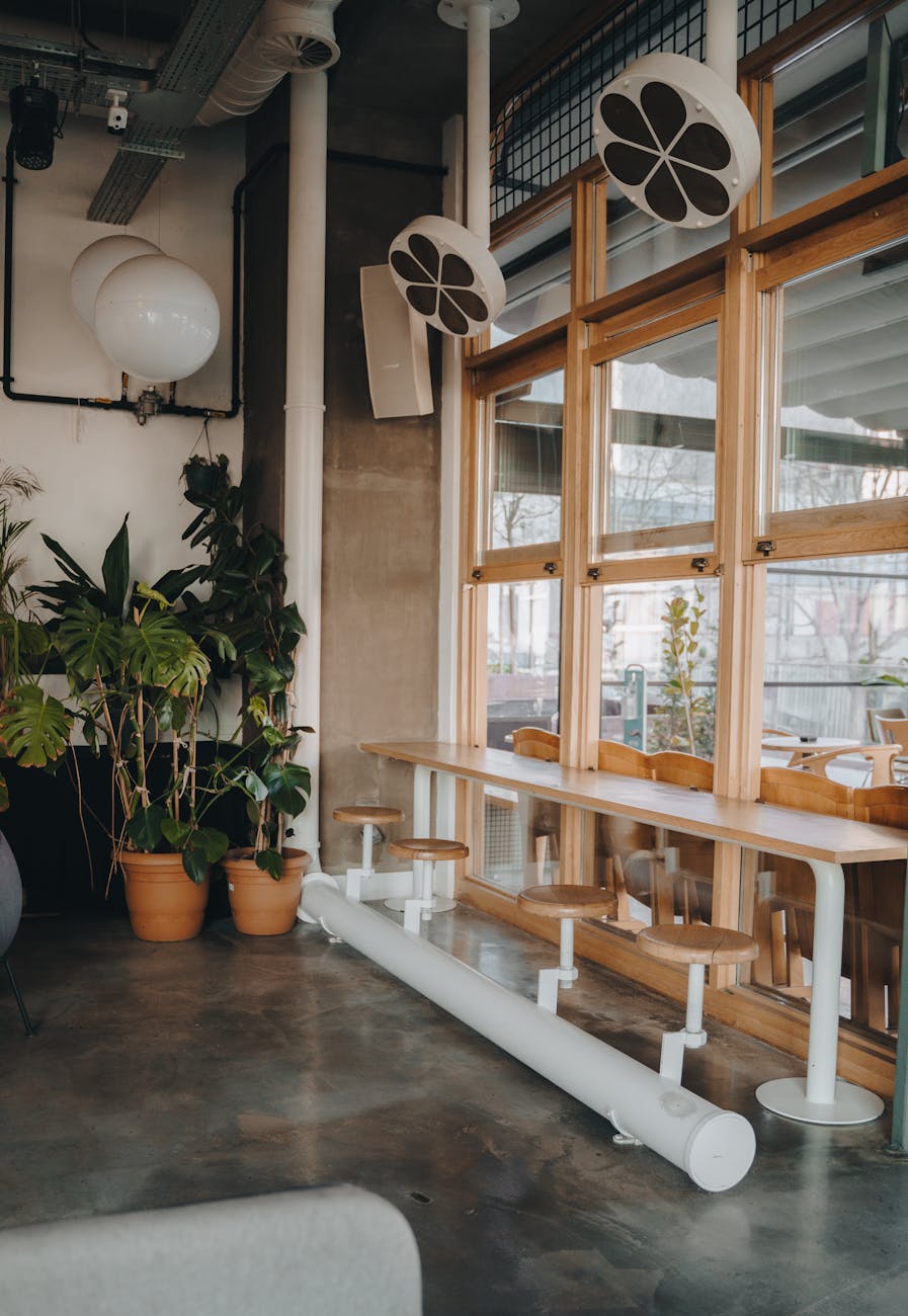 Beautiful dream interior space with perfect design and comfortable atmosphere